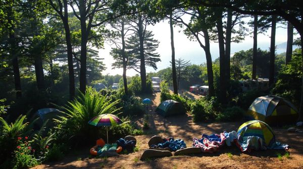 Top campings VACAF en Finistère adaptés aux familles
