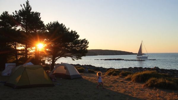 Top campings VACAF en Finistère adaptés aux familles